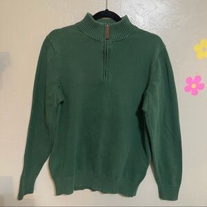 Mens Duluth trading green‎ quarter zip Med
